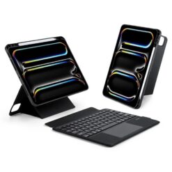 Tahvelarvuti ümbris klaviatuuriga Dux Ducis DK Apple iPad Pro 11 2024 must