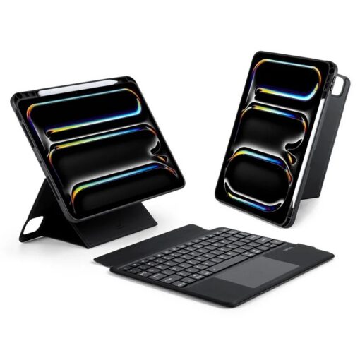 Tahvelarvuti ümbris klaviatuuriga Dux Ducis DK Apple iPad Pro 11 2024 must