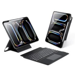 Tahvelarvuti ümbris klaviatuuriga Dux Ducis DK Apple iPad Pro 13 2024 must
