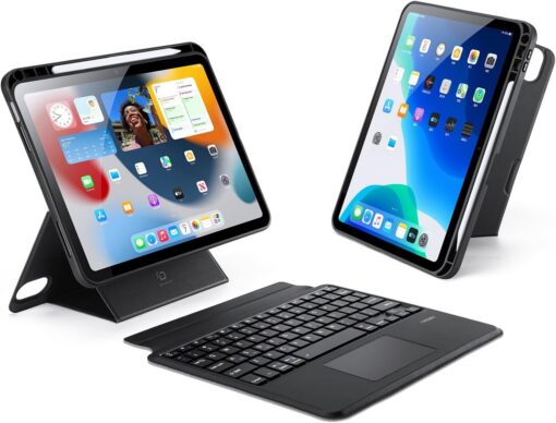 Tahvelarvuti ümbris klaviatuuriga Dux Ducis DK Apple iPad Pro 11 2018/2020/2021/2022 must
