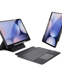 Tahvelarvuti ümbris klaviatuuriga Dux Ducis DK Samsung X920/X926 Tab S10 Ultra/X910/X916 Tab S9 Ultra/X900/X906 Tab S8 Ultra must