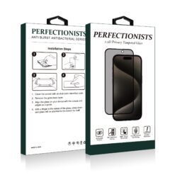 LCD kaitsev karastatud klaas 2.5D Privacy Perfectionists Samsung A266 A26 5G must