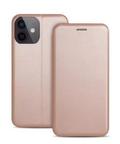 Telefoniümbris Book Elegance Samsung A266 A26 5G roosa-kuld
