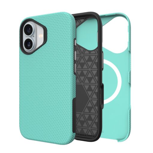 Telefoniümbris Perfectionists Triangle Mag Case Apple iPhone 16 roheline