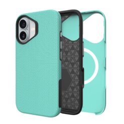 Telefoniümbris Perfectionists Triangle Mag Case Apple iPhone 16 Plus roheline