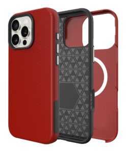 Telefoniümbris Perfectionists Triangle Mag Case Apple iPhone 16 Pro Max punane