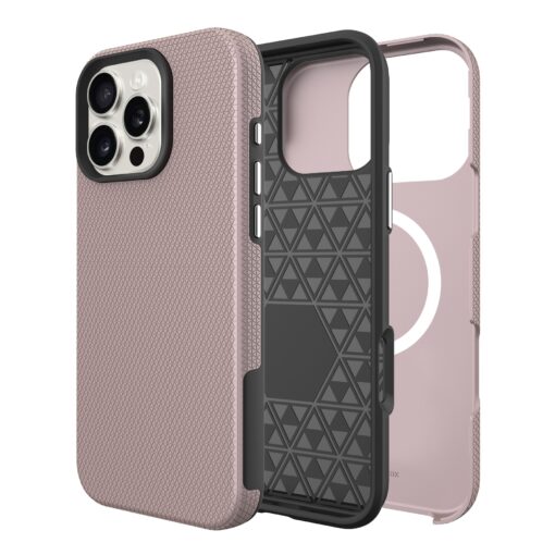 Telefoniümbris Perfectionists Triangle Mag Case Apple iPhone 16 Pro Max roosa kuld
