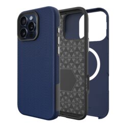Telefoniümbris Perfectionists Triangle Mag Case Apple iPhone 16 Pro Max tumesinine