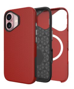 Telefoniümbris Perfectionists Triangle Mag Case Apple iPhone 15 punane