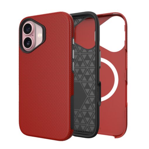 Telefoniümbris Perfectionists Triangle Mag Case Apple iPhone 15 punane
