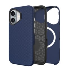 Telefoniümbris Perfectionists Triangle Mag Case Apple iPhone 13/14 tumesinine
