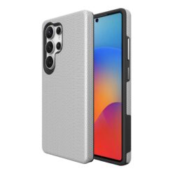 Telefoniümbris Perfectionists Triangle Case Samsung S928 S24 Ultra hõbedane