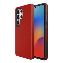 Telefoniümbris Perfectionists Triangle Case Samsung S938 S25 Ultra punane