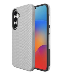 Telefoniümbris Perfectionists Triangle Case Samsung A266 A26 5G hõbedane