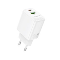 Laadija Borofone BN29 30W USB-C/USB-A valge