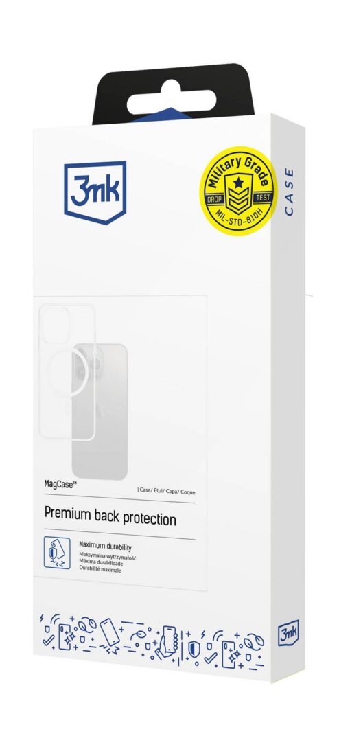 Telefoniümbris 3mk Clear MagCase Apple iPhone 16e