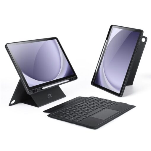 Tahvelarvuti ümbris klaviatuuriga Dux Ducis DK Samsung X210/X215/X216 Tab A9 Plus 11.0 must
