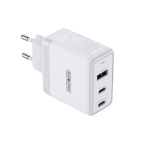 Laadija DUZZONA T1 65W 2xUSB-C/USB-A valge