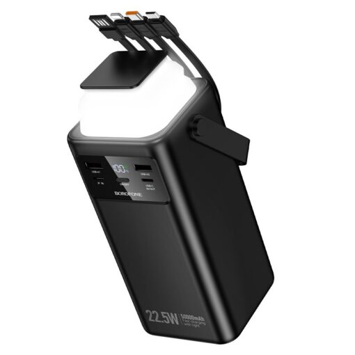 Väline aku Power Bank Borofone BJ65A 22.5W 50000mAh must