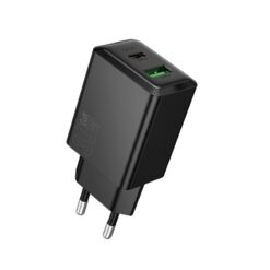 Laadija Hoco N71 30W GaN USB-C/USB-A must