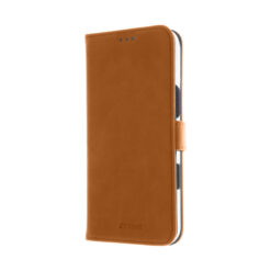Phone 16 Pro Max pruun Premium Flip nahkkott
