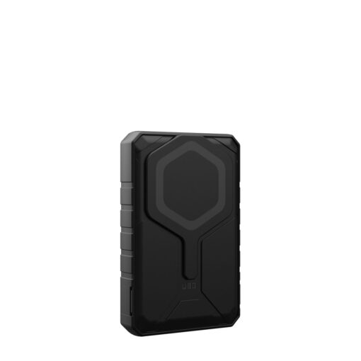 Akupank juhtmevaba laadimisega + USB-C ja USB-A pesaga, 10.000 mAh, 20W, must/hall, MagSafe ühilduv, tugijalaga, Urban Armor Gear (UAG) - Image 3