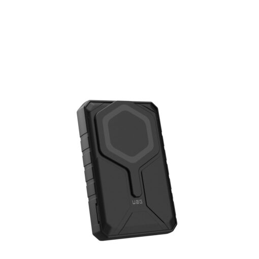 Akupank juhtmevaba laadimisega + USB-C ja USB-A pesaga, 10.000 mAh, 20W, must/hall, MagSafe ühilduv, tugijalaga, Urban Armor Gear (UAG) - Image 7