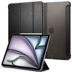 Kaitsekaaned Smart Fold, Apple iPad Air 13" (2025/2024), must, Spigen
