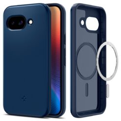 Kaitseümbris Thin Fit (MagFit), Google Pixel 9a, tumesinine, õhuke, MagSafe ühilduv, Spigen