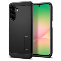 Kaitseümbris Tough Armor, Samsung Galaxy A56 5G, must, tugijalaga, Spigen