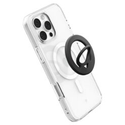 Telefoni sõrmerõngas MagSafe Dual Magnetic Ring, must, MagSafe magnetkinnitusega, Spigen