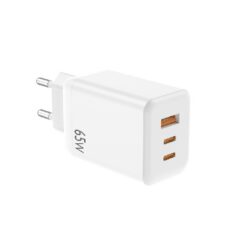 Charger NCC (2xUSB-C; 1xUSB 65W) white
