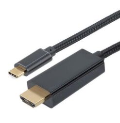 USB-C HDMI cable 1M black