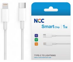 USB cable NCC "USB-C to Lightning" 1m white