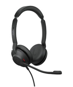 Kõrvaklapid väljaulatuva mikrofoniga Jabra Connect 4h, USB-C juhtmega, must