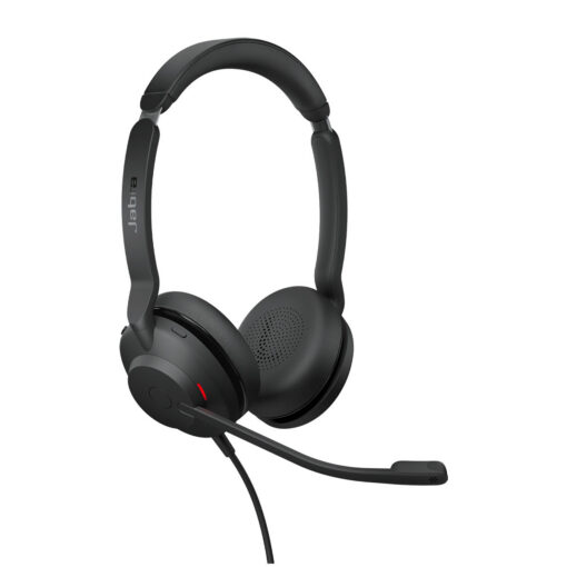 Kõrvaklapid väljaulatuva mikrofoniga Jabra Connect 4h, USB-C juhtmega, must