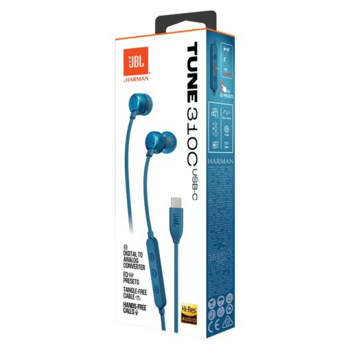 Kõrvaklapid Joyroom JR-EC07 USB-C sinised - Image 2