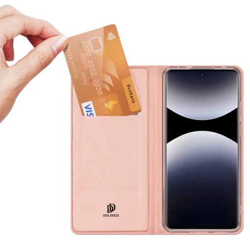 Telefoniümbris Dux Ducis Skin Pro Xiaomi Redmi Note 14 Pro 4G roosa-kuld - Image 2