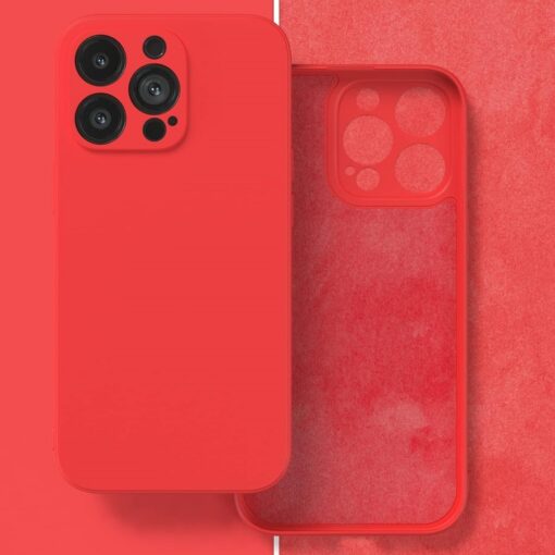 Telefoniümbris Liquid Silicone 1.5mm Samsung S937 S25 Edge punane - Image 2