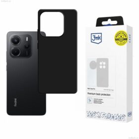Kaitseümbris Matt Case Pro, Xiaomi Redmi Note 14 4G, must, 3mk