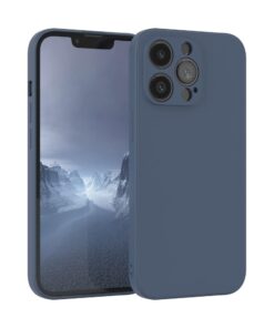 Telefoniümbris Liquid Silicone 1.5mm Samsung S937 S25 Edge tumesinine