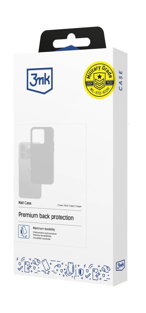 Telefoniümbris 3mk Matt Case Google Pixel 6 5G must