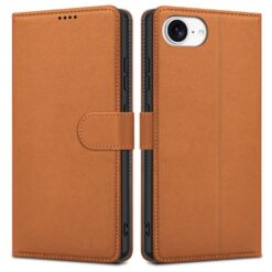 Telefoniümbris Fancy Wallet Samsung A546 A54 5G pruun