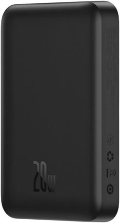 Väline aku Power Bank Power Bank Baseus Magnetic Mini Air 20W 10000mAh must P10059001113-00