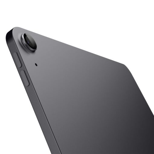 Tagakaamera kaitseklaas EZ Fit Optik Pro, Apple iPad Air 11" (2025/2024) / iPad Air 13" (2025/2024), komplektis 2tk, läbipaistev tumehalli äärega, Spigen - Image 3