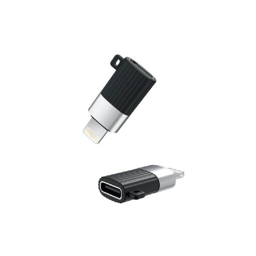 Adapter XO (NB149-D) from lightning to USB-C black