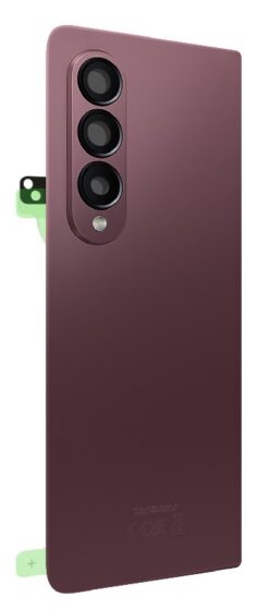 Back cover for Samsung F936 Galaxy Z Fold 4 Burgundy original (used Grade A)