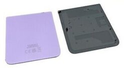 Back down cover for Samsung F721 Z Flip4 5G Bora Purple (used Grade C)