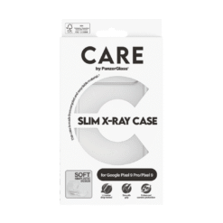 Kaitseümbris Slim X-Ray, Google Pixel 9a, läbipaistev, CARE by PanzerGlass