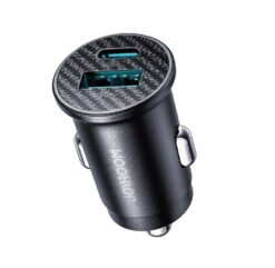 Car charger JOYROOM (JR-CCN16) (1xUSB-C; 1xUSB; 15W) black